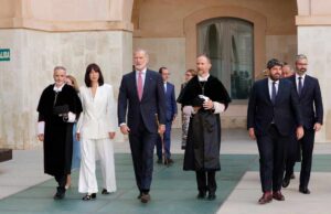 Felipe VI en la UCPT: «Las preguntas de nuestro tiempo necesitan ingenieros y filósofos, científicos y juristas»