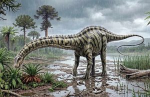 Encuentran en Teruel el primer diplodocus fuera de Norteamérica
