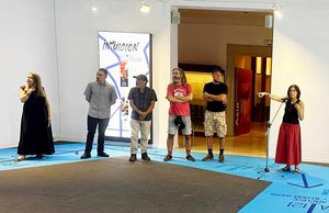 La UNED lleva la realidad de los repartidores de comida a domicilio al museo