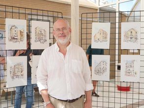 Luis Ruiz Padrón lleva su mirada sobre Málaga a una nueva exposición