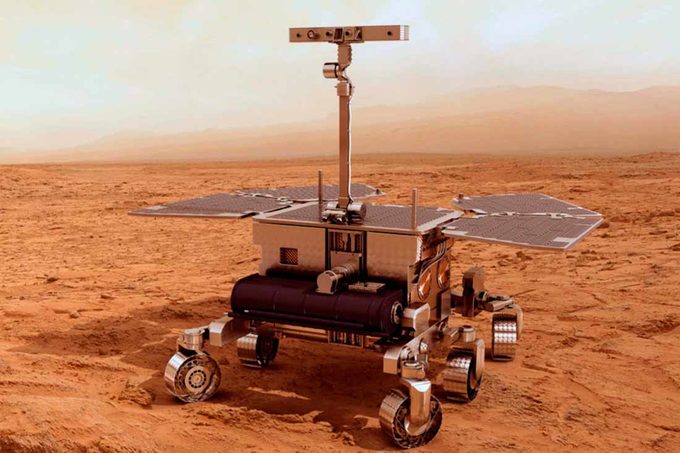 El rover de la misión ExoMars que viajará a Marte se prepara en el desierto de Tabernas