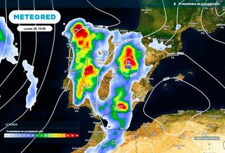 España afronta un cambio brusco de tiempo: estas son las zonas donde las tormentas serán más intensas