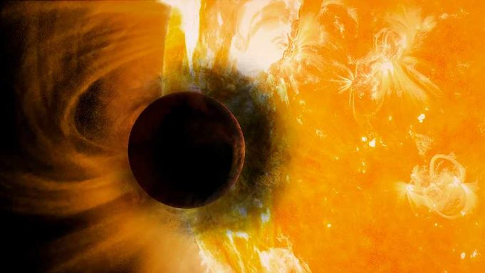 Los exoplanetas pueden tener atmósferas ricas en helio aunque sus vientos apenas contengan este gas