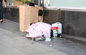 Málaga registra un 63% más de personas sin hogar que en 2024