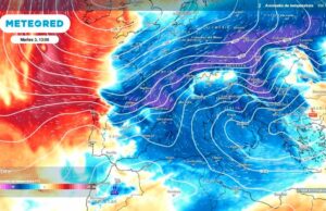 Meteored avisa de un cambio de tiempo serio: se espera hasta nieve