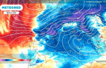 Meteored avisa de un cambio de tiempo serio: se espera hasta nieve
