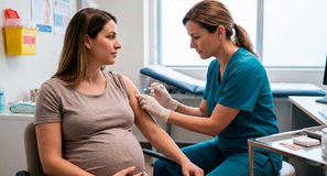 La vacunación materna frente al virus respiratorio sincitial reduce un 74 % el riesgo de hospitalización en bebés