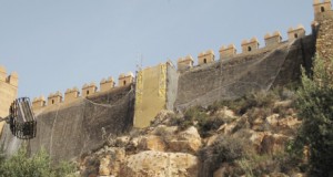 La Alcazaba abre de nuevo sus puertas tras el desprendimiento