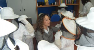 Escolares de Almería conocen el secreto de las abejas