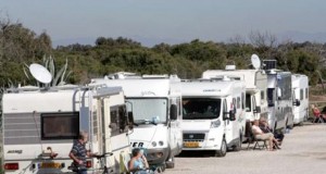 Huércal Overa, destino para un centenar de ‘autocaravanistas’ de todo el país