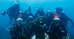Crised celebra las fiestas con un belén bajo el mar
