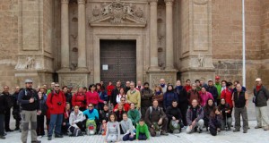 Los primeros peregrinos que salen de Almería