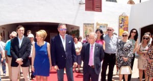 Carlos Herrera deja su huella en la Plaza de Toros de Roquetas