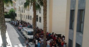 Aluvión de aspirantes a extras de 'Exodus'