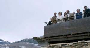 La consejera de Cultura visitó el Castillo de Bacares tras su rehabilitación