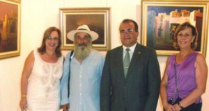 Félix Clemente Gerez lleva su última producción pictórica a Garrucha