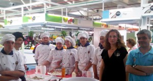 Gazpacho, ceviche y ajoblanco, delicatessen en el Mercado Central