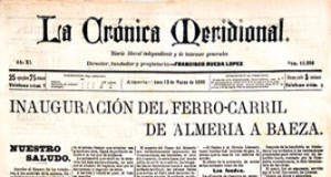 Un acto recuerda el 150 aniversario de La Crónica Meridional