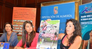 Almería bailará contra las drogas en el Moisés Ruiz
