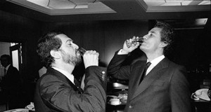 Rafael Escuredo y Javier Rojo, en el primer día de las jornadas sobre la Constitución