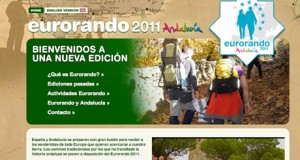 El encuentro de senderistas Eurorando 2011 estrena página web