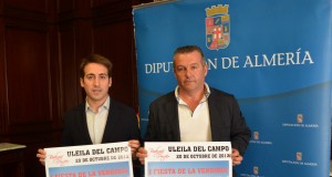 Uleila del Campo promocionará los productos de Los Filabres en la Fiesta de la Vendimia