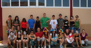 Jóvenes de Sorbas aprenden a montar su propio ‘circo’