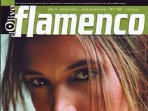 La joven flamenca almeriense India Martínez, portada de la revista especializada «El Olivo»