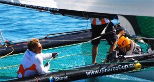 Empieza el espectáculo, primeras regatas de la iShares Cup