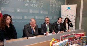 Almería, Diputación y La Caixa repartirán juguetes a más de 4.000 niños