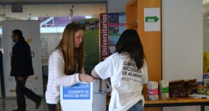 La Universidad reúne 500 kilos de alimentos en unas horas