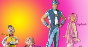 Los personajes de ‘Lazy town’ se preparan para actuar en Almería