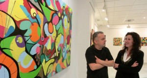 Miguel G. Haro, pasión por el color en la galería de Alfareros