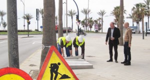 Comienzan las obras de la red ciclista de Almería