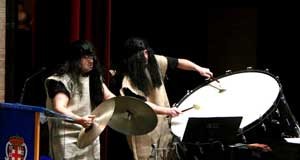 La Banda de Almería muestra la historia de la percusión en un concierto didáctico