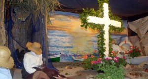 El colegio Ferrer Guardia triunfa en el concurso de Cruces de Mayo de Almería