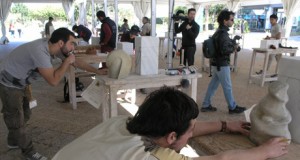 El Campus se convierte en un inmenso taller de escultura