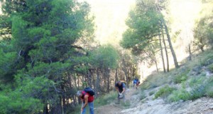 Restaurado el sendero de la Hidroeléctrica de Laujar