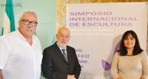 Una docena de artistas de ocho países participan en el Simposio Internacional de Escultura de la UAL