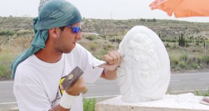 Artistas de siete países participan en el IX Simposio de Escultura