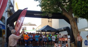 Cerca de 150 corredores toman la salida en la Subida a Huebro