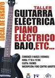 Inscripción en el Taller de Guitarra Eléctrica de Carboneras
