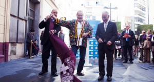 Terry Gilliam, «encantado» con su estrella en el Paseo de la Fama de Almería