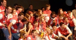Los represantantes de Almería, premio a la Solución Innovadora en la FLL