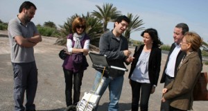 Científicos de la Universidad de Granada realizan un estudio con georradar en Turaniana
