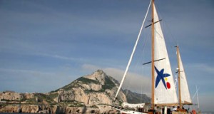 El Vell Mari de La Caixa hace escala en Almería en su campaña para la defensa del Mediterráneo