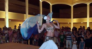 Las visitas teatralizadas al castillo de Santa Ana cuadruplican las previsiones de público